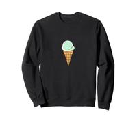 Cornet de glace - Pistacchio / menthe - Design estival Sweatshirt