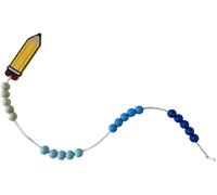Cornet D'École Pour Fille Et Garçon - Chaîne De Calcul - Remplis De Rentrée Des Classes - Cadeau De Carte De V?ux - Cadeau D'Écolier (Chaîne De Calcul - Bleu 1)[Z1435]