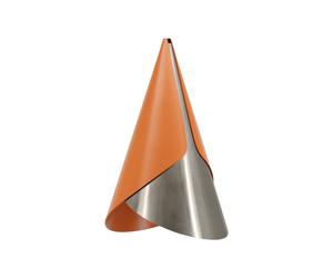 Cornet Nuance Abat-jour Orange/Acier