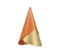 Cornet Nuance Abat-jour Orange/ Laiton