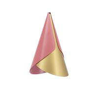 Cornet Nuance Abat-jour Rose/ Laiton