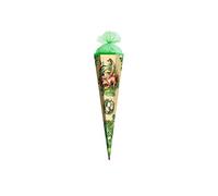 Cornet surprise - ROTH - Veganosaurus - 85 cm - Vert - Fermeture en tulle