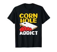 Cornhole Addict Cornhole Player Fun T-Shirt