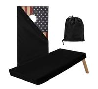 Cornhole Board Cover, Waterproof Oxford Cloth Wrap, 49 X 25 Inch Outdoor Ga | Cornhole Board Bag, Waterproof Game Cover, 49 x 25 Inch Oxford Cloth Wrap With Pocket For Outdoor Boards And Accessories