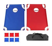 Cornhole Board Set For Kids - Toss Game, Target Game | Colorful Portable Board, Easy Transport, Durable Material, Outdoor Family Fun, Great For Backyards, Birthdays, And Picnics