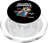 Cornhole C'est drôle de Savoir Pourquoi Je perds à Cornhole PopSockets PopGrip pour MagSafe