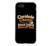 Cornhole Champ Boss of Toss Yard Jeu Humour Coque pour iPhone SE (2020) / 7/8