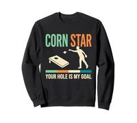 Cornhole Corn Star Votre Trou est Mon Objectif Sweatshirt