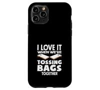 Cornhole Lover, J'adore Quand Nous lançons des Sacs Ensemble Coque pour iPhone 11 Pro