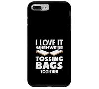 Cornhole Lover, J'adore Quand Nous lançons des Sacs Ensemble Coque pour iPhone 7 Plus/8 Plus