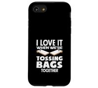 Cornhole Lover, J'adore Quand Nous lançons des Sacs Ensemble Coque pour iPhone SE (2020) / 7/8