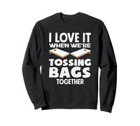 Cornhole Lover, J'adore Quand Nous lançons des Sacs Ensemble Sweatshirt