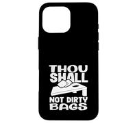 Cornhole Lover Thou Shall Not Dirty Bags Fun Coque pour iPhone 16 Pro Max