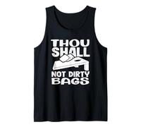 Cornhole Lover Thou Shall Not Dirty Bags Fun Débardeur