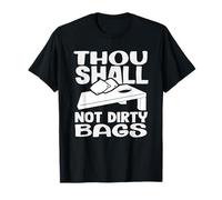 Cornhole Lover Thou Shall Not Dirty Bags Fun T-Shirt
