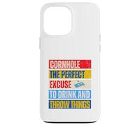 Cornhole Perfect Excuse Pouf poire amusant Coque pour iPhone 13 Pro Max