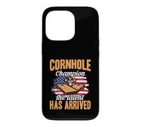 Cornhole Player Cornhole Champion The Talent est arrivé Coque pour iPhone 13 Pro