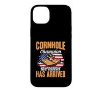 Cornhole Player Cornhole Champion The Talent est arrivé Coque pour iPhone 14 Plus