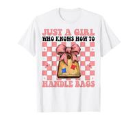 Cornhole Player est Juste Une Fille Qui Sait Comment Manipuler Les Sacs T-Shirt