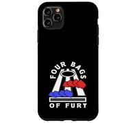 Cornhole Player Four Bags of Fury Fun Coque pour iPhone 11 Pro Max
