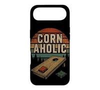 Cornhole Pouf Poire rétro Coucher de Soleil Coque pour iPhone Air