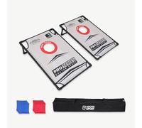 Cornhole Pro Cornhole américain, 90 x 60 cm, sac de transport de luxe, dimensions officielles, qualité supérieure, extérieur et intérieur