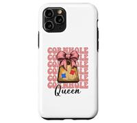 Cornhole Queen Pouf Poire Motif Joueur de Cornhole Coque pour iPhone 11 Pro
