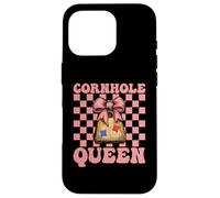 Cornhole Queen Pouf Poire Motif Joueur de Cornhole Coque pour iPhone 16 Pro