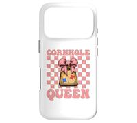 Cornhole Queen Pouf Poire Motif Joueur de Cornhole Coque pour iPhone 17 Pro