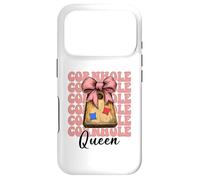 Cornhole Queen Pouf Poire Motif Joueur de Cornhole Coque pour iPhone 17 Pro