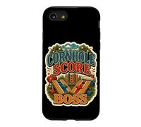 Cornhole Score Boss Humour Jardin Coque pour iPhone SE (2020) / 7/8