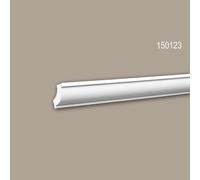 Corniche 150123 Profhome Moulure décorative design intemporel classique blanc 2 m