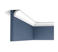 Corniche avec une simple courbe CX115 - L 200 x H 3 x L 2,9 cm - ORAC DECOR
