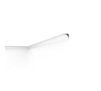 Corniche de Plafond NE1 PURE NOMASTYL - Moulure Décorative Blanche 40x40x2000mm - Baguette de Finition Murale en Polystyrène - Design Moderne NOËL & MARQUET