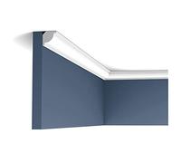 Orac Decor Corniche moulure cimaise CX132 AXXENT Profil mural décoratif 2 m