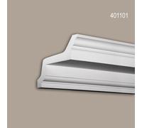 Corniche Profhome 401101 Profil de façade Moulure décorative Moulure décorative style Néo-Classicisme blanc 2 m