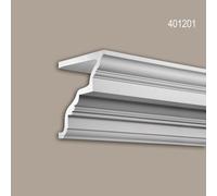 Corniche Profhome 401201 Profil de façade Moulure décorative Moulure décorative style Néo-Classicisme blanc 2 m