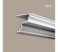 Corniche Profhome 402101 Profil de façade Moulure décorative Moulure décorative style Néo-Classicisme blanc 2 m