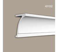 Corniche Profhome 491002 Profil de façade Moulure décorative Moulure décorative style Néo-Classicisme blanc 2 m