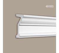 Corniche Profhome 491003 Profil de façade Moulure décorative Moulure décorative style Néo-Classicisme blanc 2 m