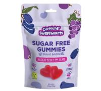Corniche Sweethearts bonbons gélifiés sans sucre - baie de Haskap et raisin - 50 g