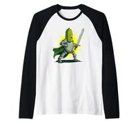 Cornichon Amusant avec épée de Chevalier et Costume d'armure Manche Raglan