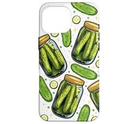 Cornichon, Concombre, aneth, végétarien Gourmand Coque pour iPhone 16 Pro Max