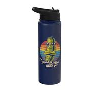Cornichon croustillant au sarcasme aigre I'm Done Dillin With You Pickles Stainless Steel Insulated Water Bottle