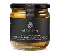 Cornichon Farci Gordal Olive à la Moutarde - La Chinata (340 g)