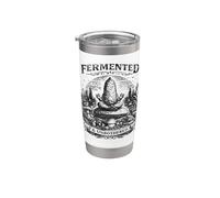 Cornichon fermenté inoccupé Cottagecore Gobelet isotherme en acier inoxydable double paroi