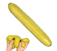Cornichon Squeeze Toys, Squeezy Pickle pour Soulager Le Stress, Boule De Cornichon, Jouet Géant À Presser De Mariné pour Adolescents, Étudiants, Enfant, Bureau Et Maison