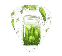 cornichons au concombre,Lot de 12 médiators de guitare, 3 épaisseurs différentes pour guitare acoustique, basse, ukulélé