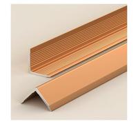 Corniere aluminium, profile metallique en L pour carrelage, 2,7 metres | Pour coins de mur, plans de travail, marches, rebords de fenetre, balcons, pose facile(D,25mm)