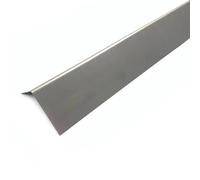 Cornière de protection d'angle V2A acier inoxydable nature (H= 25 mm, L= 250 cm)